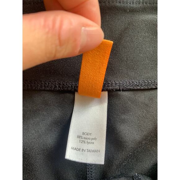 Lucy Women's Straight Leg Legging Pull-On Solid Casual Black Size Small - Picture 4 of 5